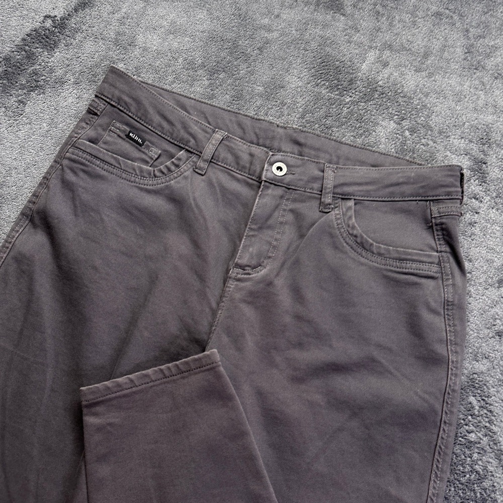 Kuhl Kontour Skinny Pants Womens 16 Regular Gray Straight Leg Stretch Outdoor